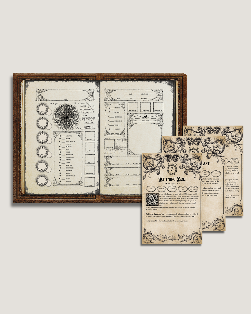Gothic D&D Bundle – Printable