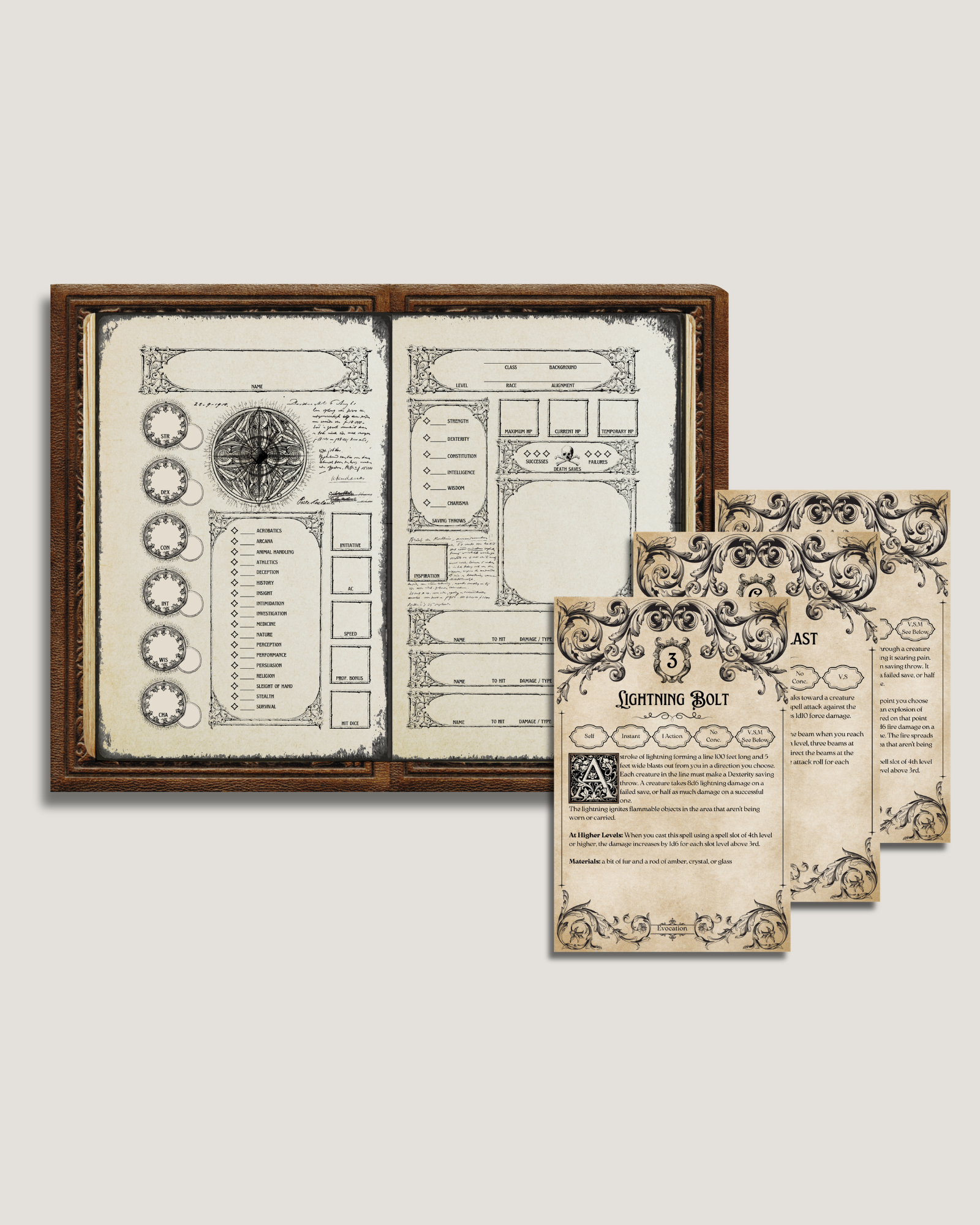 Gothic D&D Bundle – Printable
