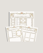 Floral D&D Character Journal - Printable