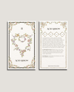 Floral D&D Spell Cards – Printable