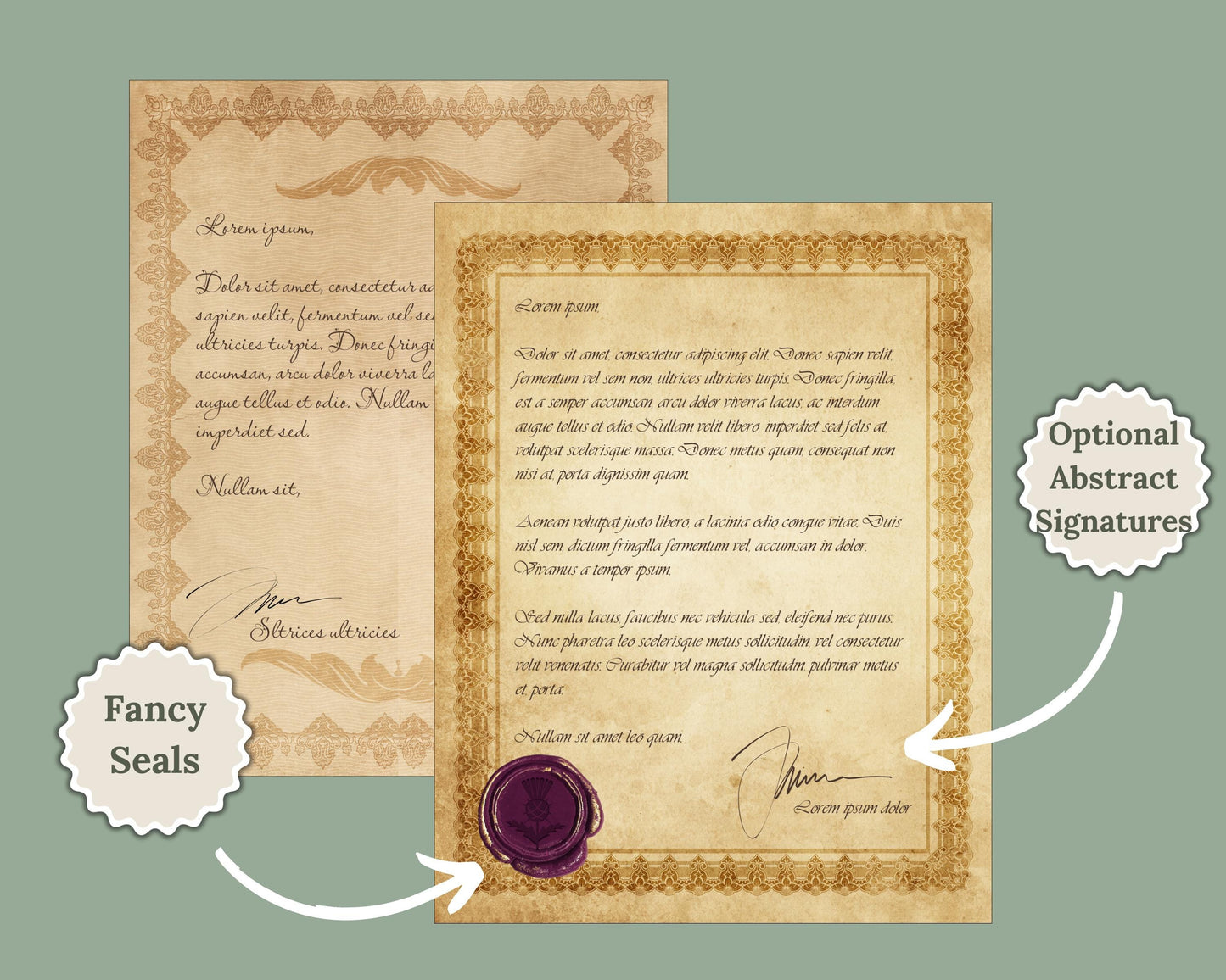 TTRPG Letter Handouts