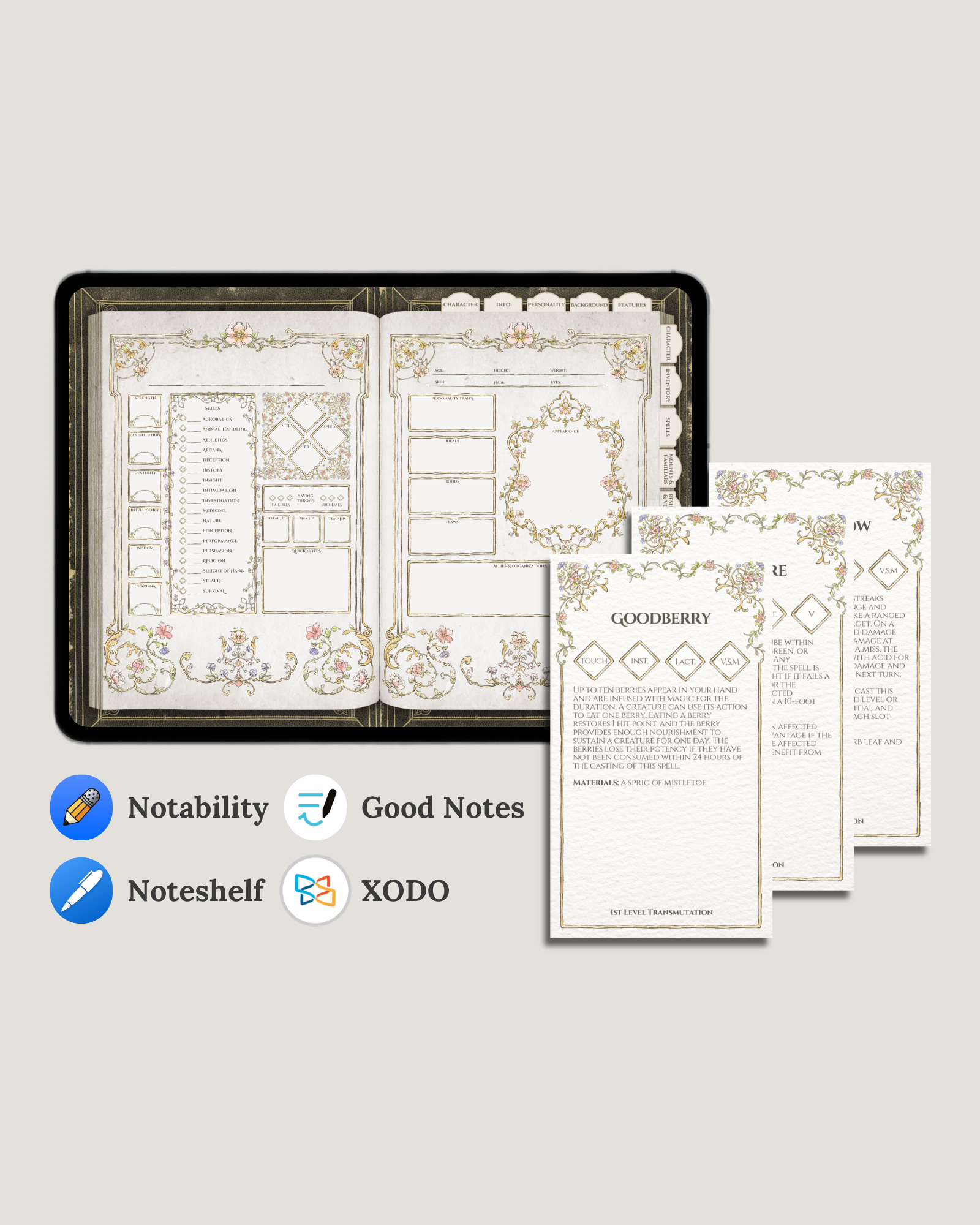 Floral D&D Bundle – Digital Journal