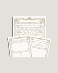 Floral Daggerheart Character Sheet – Printable