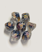 The Nightbloom Set – Gemstone Cut D&D Dice Set
