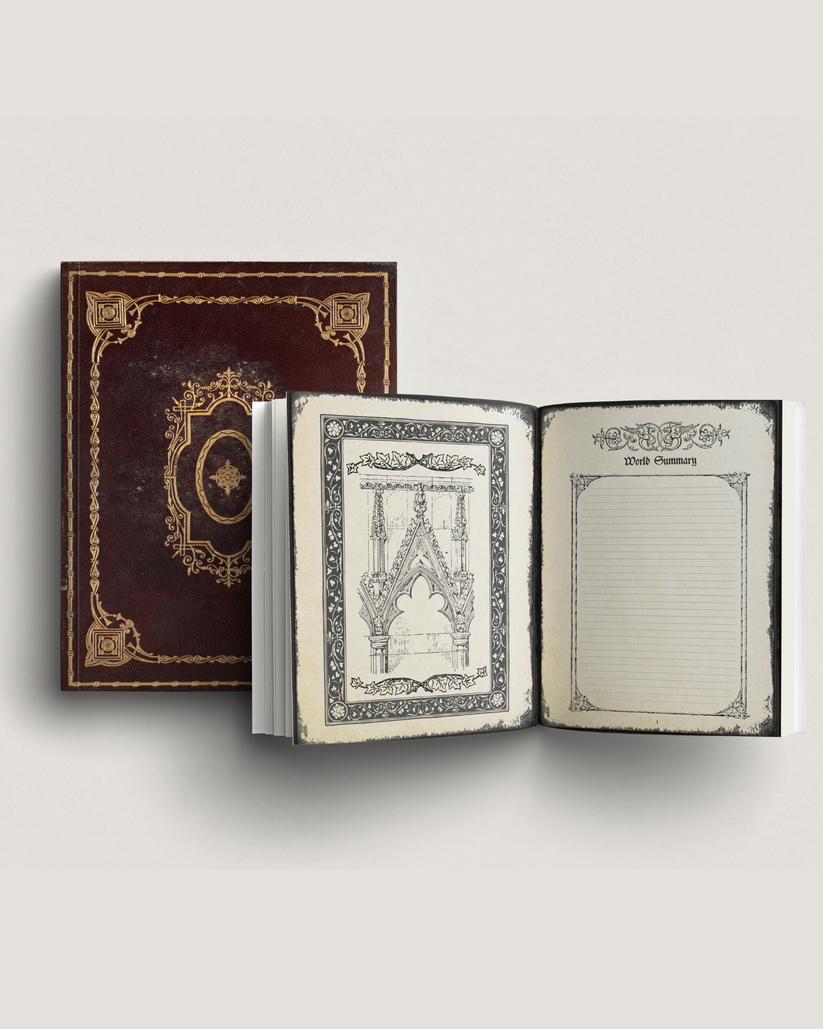 Gothic D&D Worldbuilding Journal