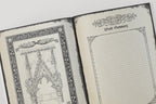 Open dnd notebook with decorative pages and a word summary section.