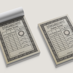 Gothic D&D Combat Tracker Notepad