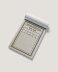 Gothic D&D Item Card Notepad