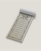 Gothic D&D Initiative Tracker Notepad