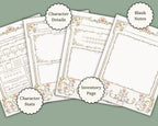 Preview of Daggerheart Character Sheet pages