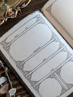 Dungeons & Dragons character journal session notes for tracking quests, events, locations, and campaign details